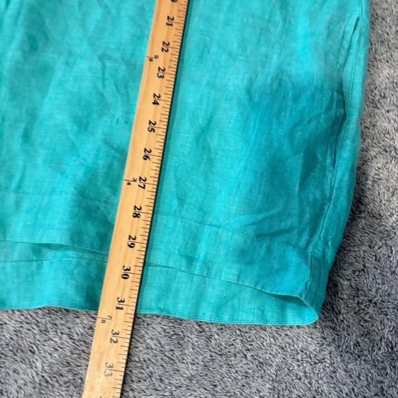 Lands‎ End Linen Tunic Top Oversized Large Beachy Lagenlook Sustainable 19343x - Picture 5 of 13